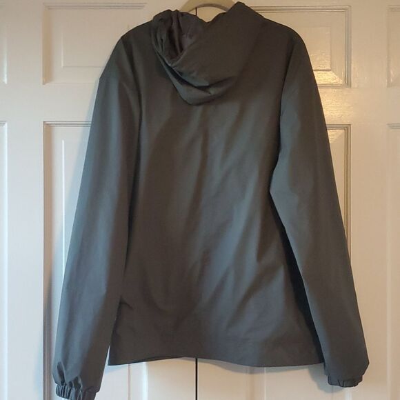 WEATHERPROOF VINTAGE GRAY RAINCOAT SIZE LARGE WATERPROOF RAIN REPELLENT - Picture 4 of 8